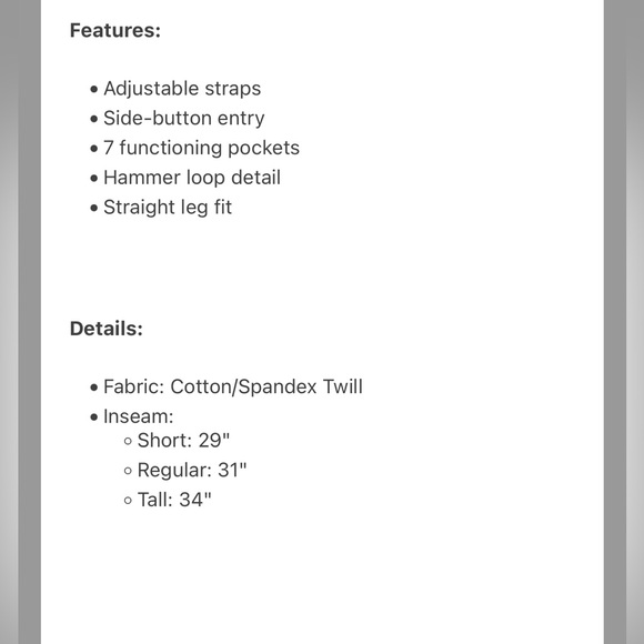 Buffbunnynny overalls xxs - Picture 6 of 6